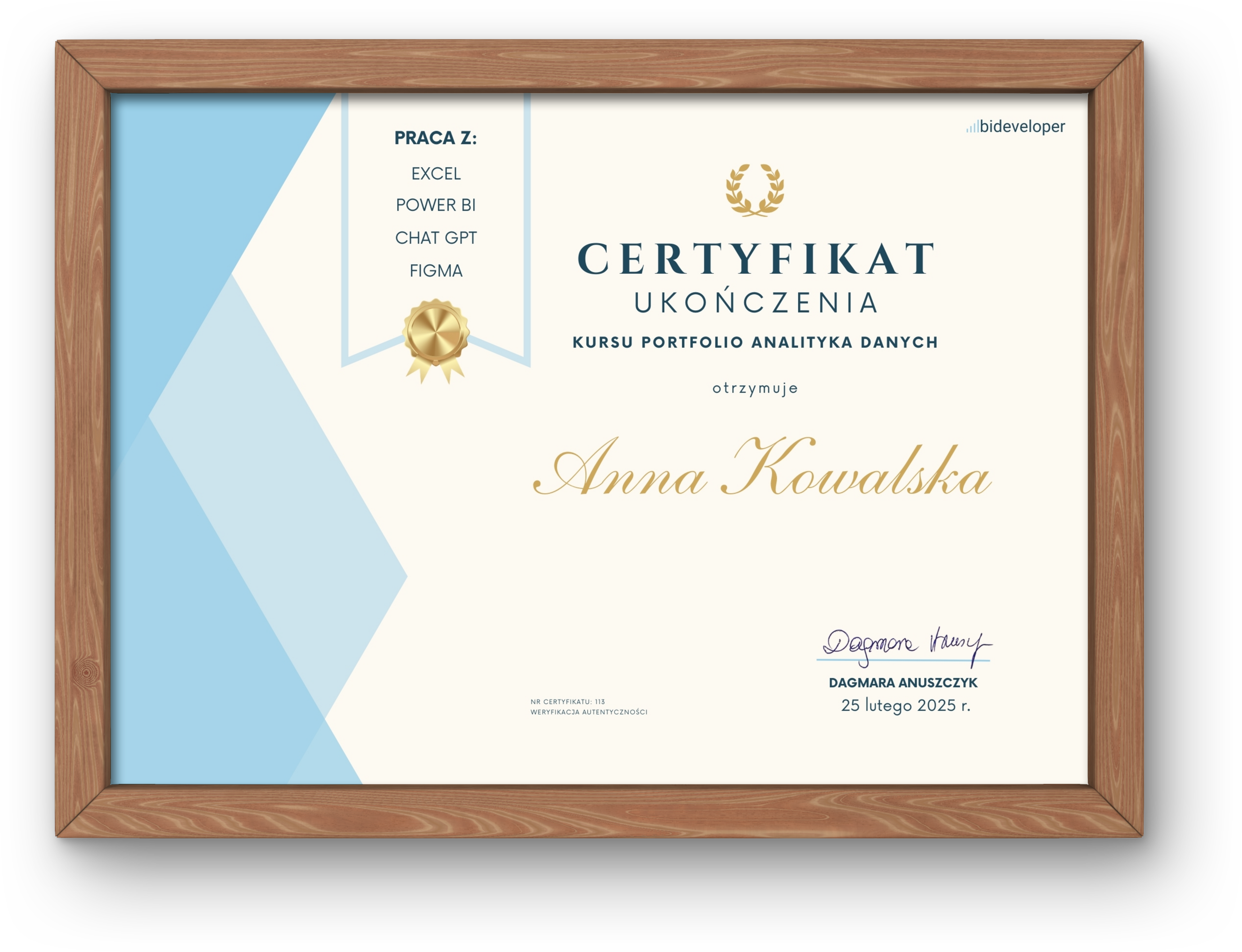 certyfikat certyfikat